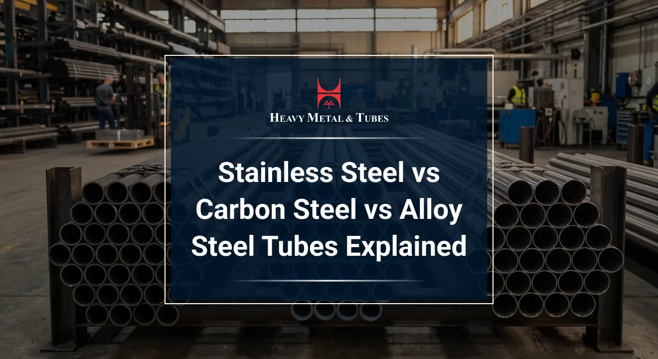 steel Tube Explained: Carbon Steel, Alloy Steel & Stainless Steel Comparison